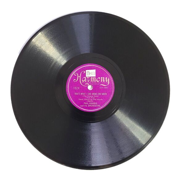 Phil Harris 78 RPM - Nobody / That's What I Like About The South - Harmony V+ - Picture 4 of 4
